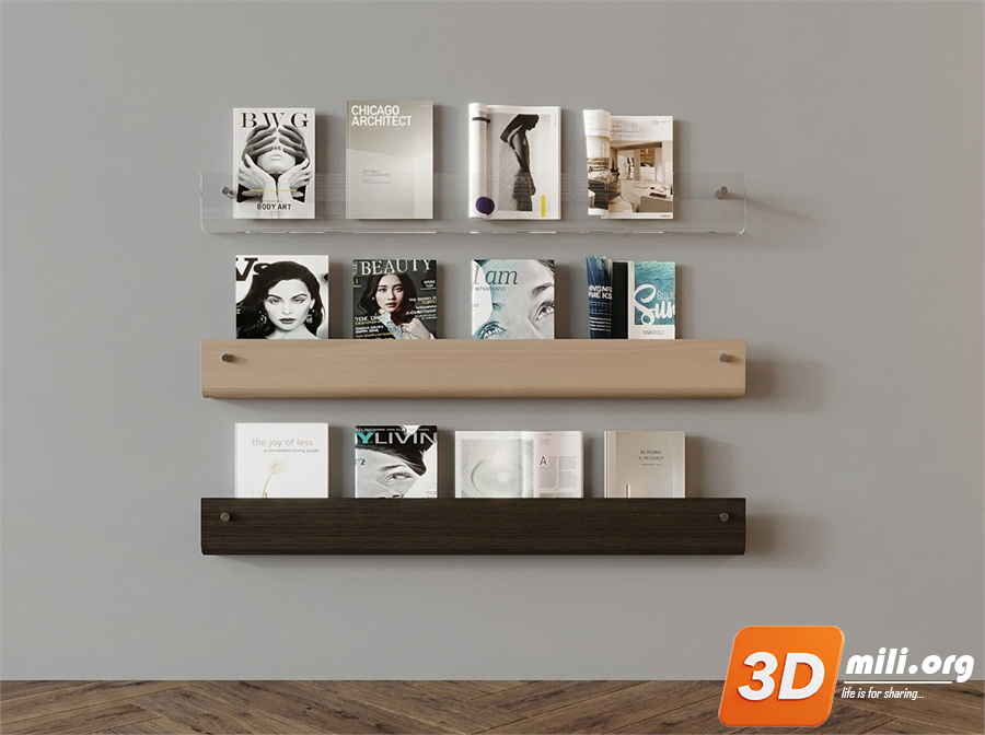 Bookcase Skp Files